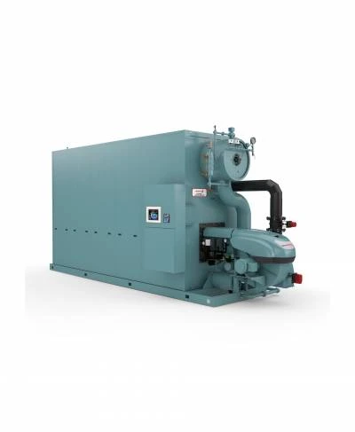 FLX Watertube Boiler ម៉ូដែល FLX-JT-700-300-1510ST, 75HP, 150PSI, ប្រើឧស្ម័នធម្មជាតិ