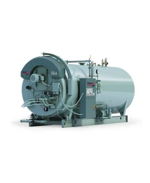 CBLE 炉筒煙管ボイラー 型式 CBLE-4D-700-50-150ST、50HP、150PSI、天然ガス焚き